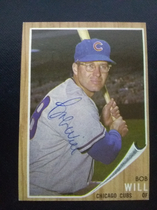 1962 Topps Base Set #47 Bob Will