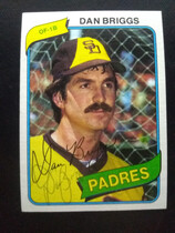1980 Topps Base Set #352 Dan Briggs