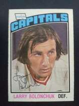 1976 O-Pee-Chee OPC NHL #322 Larry Bolonchuk
