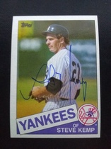 1985 Topps Base Set #120 Steve Kemp