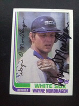 1982 Topps Base Set #597 Wayne Nordhagen