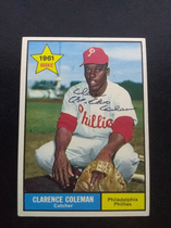 1961 Topps Base Set #502 Clarence Coleman