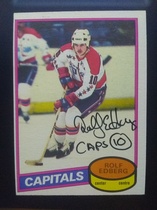 1980 O-Pee-Chee OPC Base Set #65 Rolf Edberg