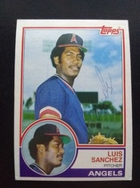 1983 Topps Base Set #623 Luis Sanchez