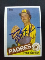 1985 Topps Base Set #762 Eddie Whitson