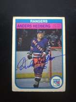1982 O-Pee-Chee OPC Base Set #225 Anders Hedberg