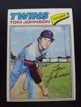 1977 Topps Base Set #202 Tom Johnson