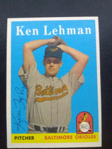 1958 Topps Base Set #141 Ken Lehman