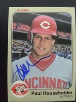 1983 Fleer Base Set #592 Paul Householder