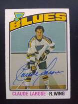 1976 O-Pee-Chee OPC NHL #310 Claude Larose