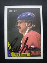 1987 O-Pee-Chee OPC Base Set #234 Rick Green