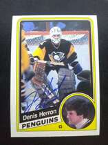 1984 O-Pee-Chee OPC Base Set #176 Denis Herron