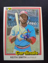 1981 Donruss Base Set #539 Keith Smith