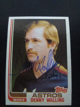 1982 Topps Base Set #147 Denny Walling