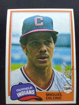 1981 Topps Base Set #141 Miguel Dilone