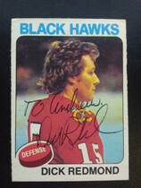 1975 O-Pee-Chee OPC NHL #218 Dick Redmond
