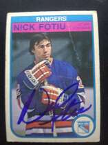 1982 O-Pee-Chee OPC Base Set #222 Nick Fotiu