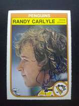 1982 O-Pee-Chee OPC Base Set #265 Randy Carlyle