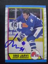 1989 O-Pee-Chee OPC Base Set #264 Iiro Jarvi