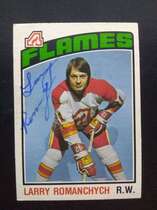 1976 O-Pee-Chee OPC NHL #281 Larry Romanchych