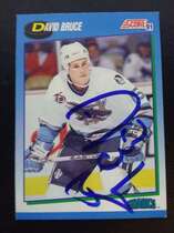 1991 Score Canadian (English) #644 David Bruce
