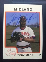 1987 ProCards Midland Angels #19 Tony Mack