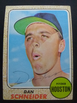 1968 Topps Base Set #57 Dan Schneider