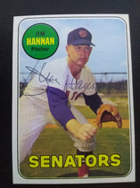 1969 Topps Base Set #106 Jim Hannan