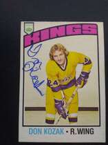 1976 O-Pee-Chee OPC NHL #185 Don Kozak