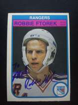 1982 O-Pee-Chee OPC Base Set #223 Robbie Ftorek