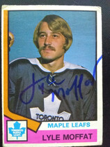 1974 O-Pee-Chee OPC NHL #379 Lyle Moffat