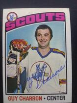 1976 Topps Base Set #186 Guy Charron