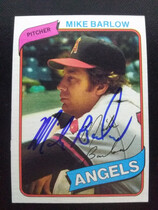 1980 Topps Base Set #312 Mike Barlow
