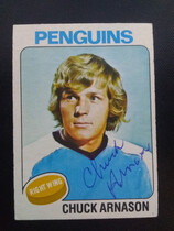 1975 O-Pee-Chee OPC NHL #57 Chuck Arnason