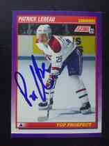 1991 Score Base Set #390 Patrick Lebeau