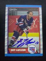 1989 O-Pee-Chee OPC Base Set #189 Guy Lafleur