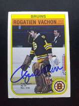 1982 O-Pee-Chee OPC Base Set #23 Rogatien Vachon