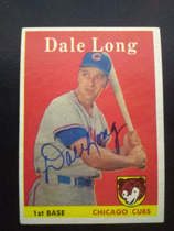 1958 Topps Base Set #7 Dale Long