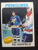 1975 O-Pee-Chee OPC NHL #165 Vic Hadfield