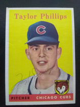1958 Topps Base Set #159 Taylor Phillips