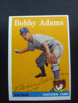 1958 Topps Base Set #99 Bobby Adams