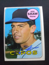 1969 Topps Base Set #183 Don Shaw