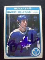1982 O-Pee-Chee OPC Base Set #328 Barry Melrose