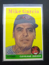 1958 Topps Base Set #196 Mike Garcia