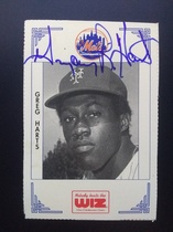 1991 Team Issue New York Mets WIZ #162 Greg Harts