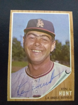1962 Topps Base Set #68 Ken Hunt
