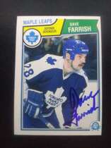 1983 O-Pee-Chee OPC Base Set #329 Dave Farrish