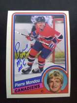 1984 O-Pee-Chee OPC Base Set #266 Pierre Mondou