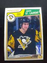 1983 O-Pee-Chee OPC Base Set #286 Andre St. Laurent