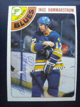 1978 O-Pee-Chee OPC Base Set #53 Inge Hammarstrom